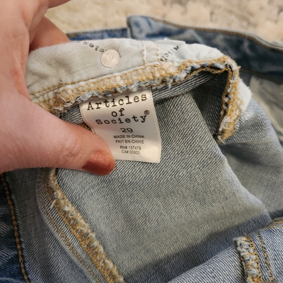 Articles of society jean shorts - Picture 3 of 4